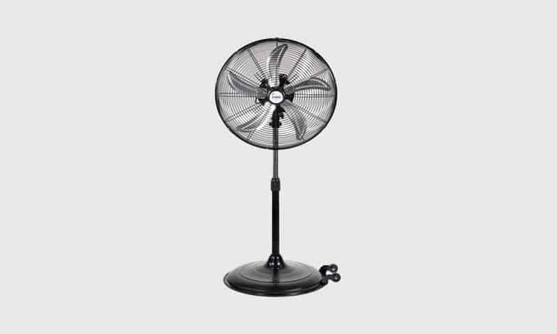 מאוורר תעשייתי 20” נייד על סטנד דגם WIND20 SFS1-500B3W