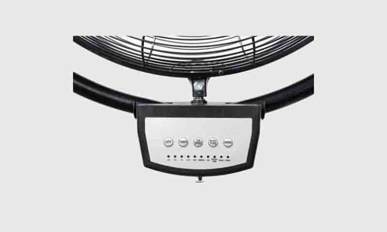 מאוורר קיר 20” מסתובב עם שלט דגם AIR MASTER SFW1A-500BOW-RC