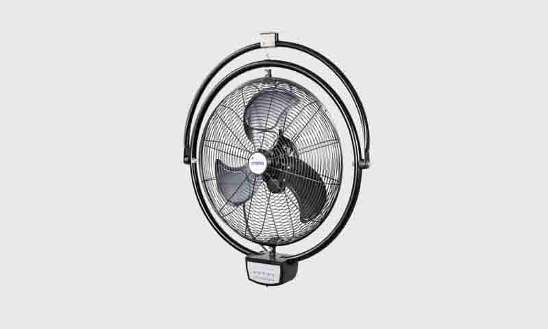 מאוורר קיר 20” מסתובב עם שלט דגם AIR MASTER SFW1A-500BOW-RC