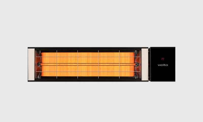 מנורת חימום אינפרא אדום קרבון Nevada 2500W VEITO