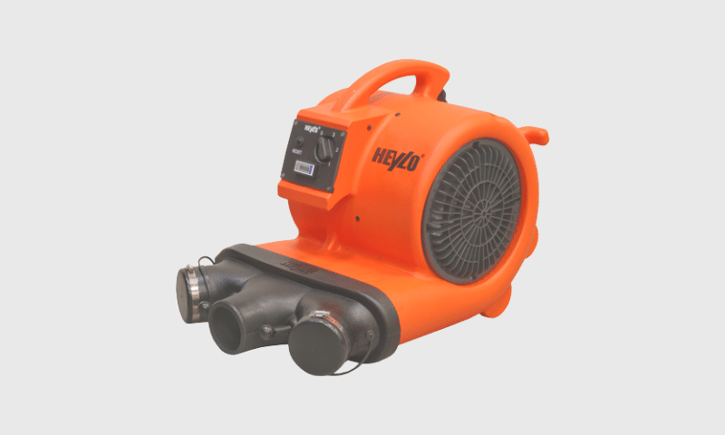 מפוח רצפתי Heylo TD2400 לאוורור וייבוש מקצועי