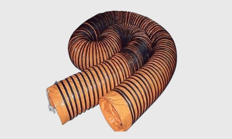שרוול PVC שרשורי גמיש למפוח 24 אינץ כיוון נגדי SmartAir