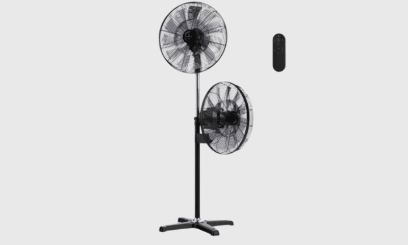 מאוורר תעשייתי כפול 20 אינץ SmartAir DC Double Head לחללים גדולים ומחסנים