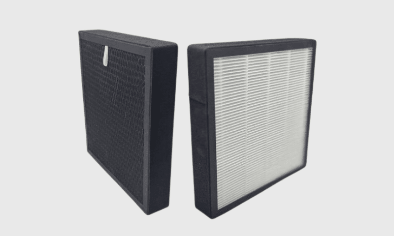 סנן דו צדדי משולב HEPA H13 ופחם פעיל למטהר אוויר SmartAir CleanAir Mini Space